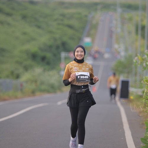 Race photo from KEDIRI HALF MARATHON 2026
