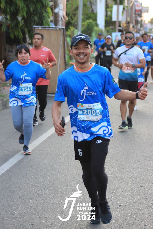 Race photo from Jabar Run 10K 2024