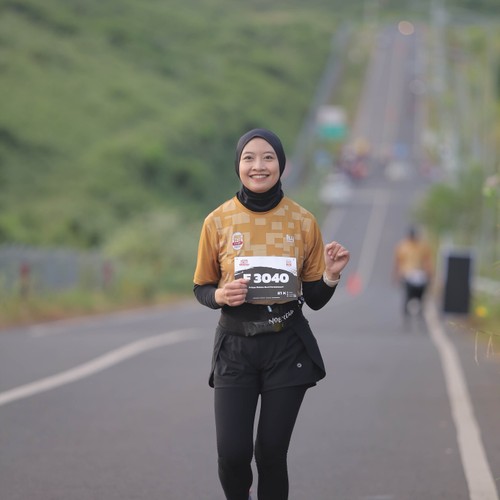 Race photo from KEDIRI HALF MARATHON 2026
