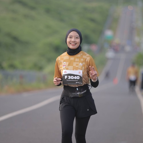 Race photo from KEDIRI HALF MARATHON 2026