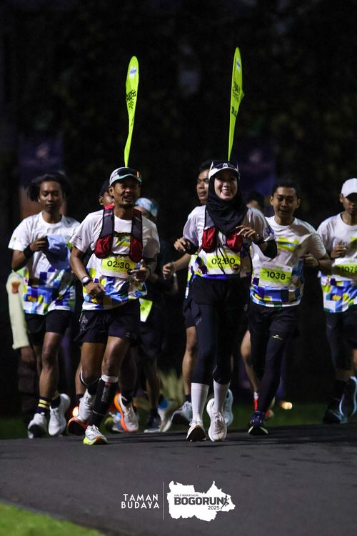 Race photo from Taman Budaya x BOGORUN 2025