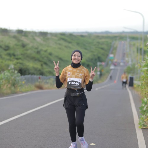 Race photo from KEDIRI HALF MARATHON 2026