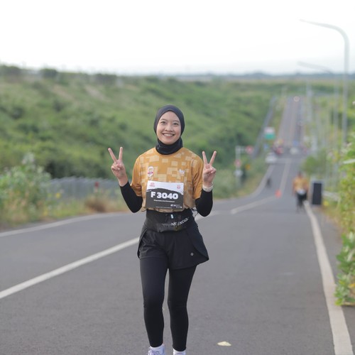 Race photo from KEDIRI HALF MARATHON 2026