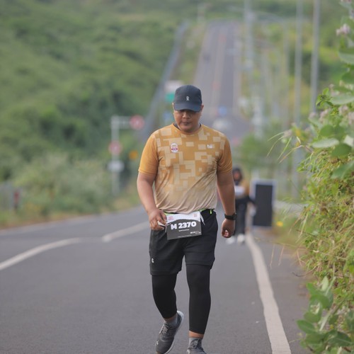 Race photo from KEDIRI HALF MARATHON 2026