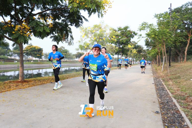Race photo from ISOPlus Run 2024 Jakarta