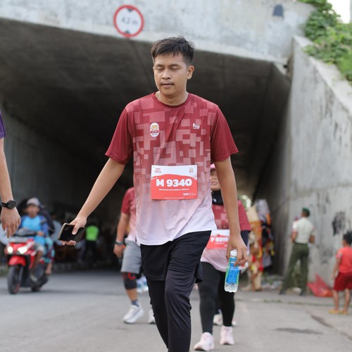 Race photo from KEDIRI HALF MARATHON 2026