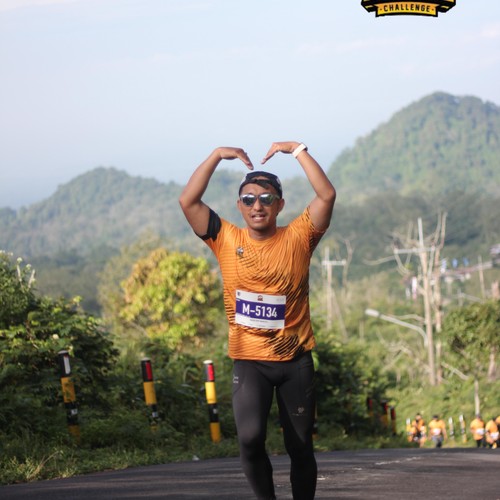 Race photo from KELUD VERTICAL CHALLENGE 2025