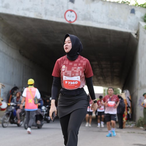 Race photo from KEDIRI HALF MARATHON 2026