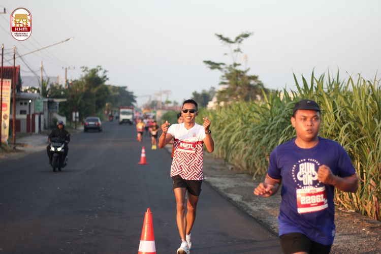 Race photo from Kediri Half Marathon 2024