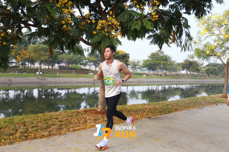 Race photo from ISOPlus Run 2024 Jakarta