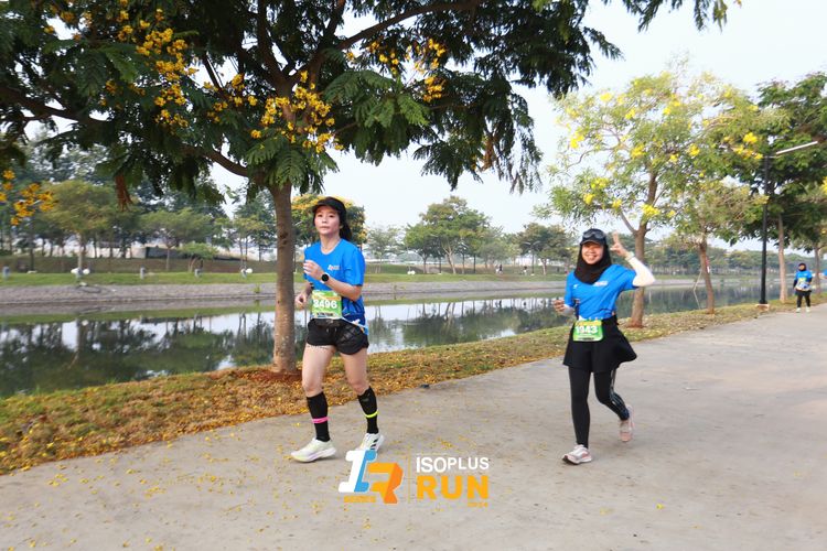Race photo from ISOPlus Run 2024 Jakarta