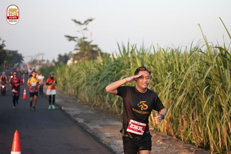 Race photo from Kediri Half Marathon 2024