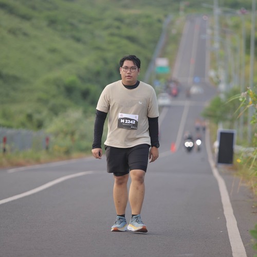 Race photo from KEDIRI HALF MARATHON 2026
