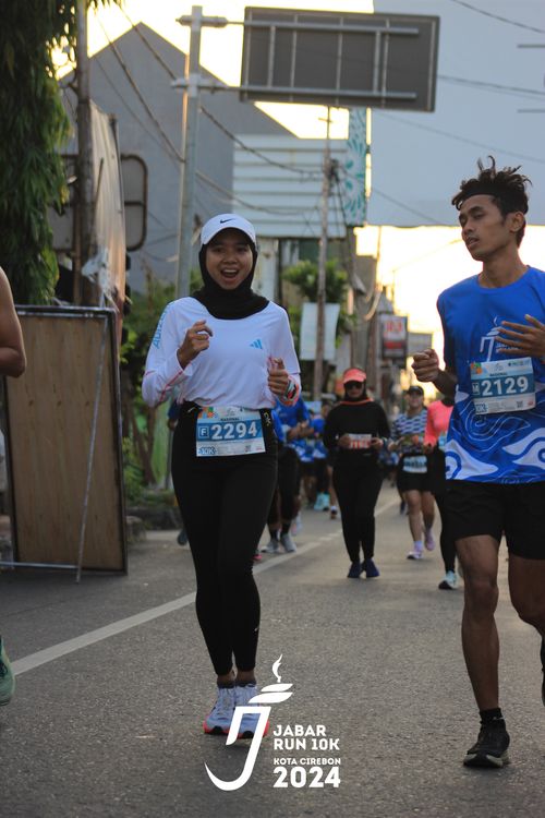 Race photo from Jabar Run 10K 2024
