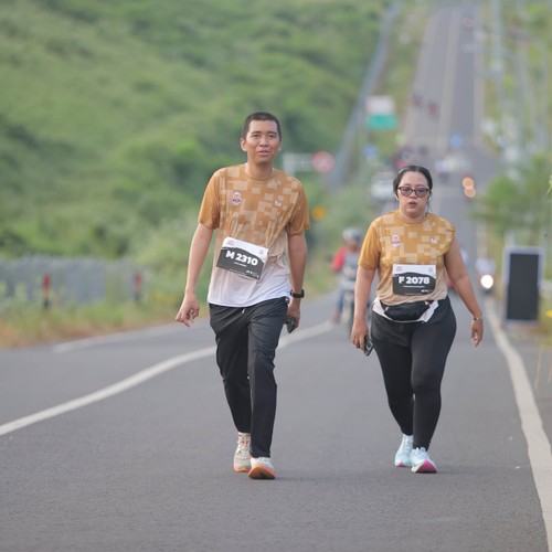 Race photo from KEDIRI HALF MARATHON 2026