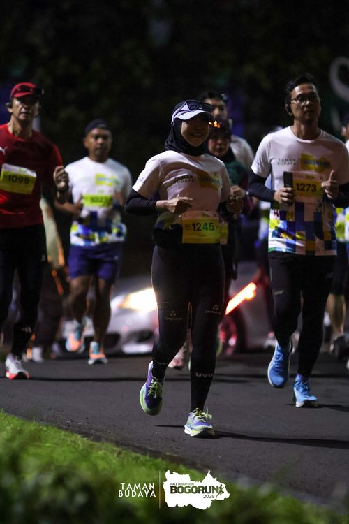 Race photo from Taman Budaya x BOGORUN 2025