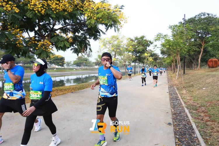 Race photo from ISOPlus Run 2024 Jakarta