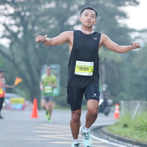 Race photo from BOGORUN 2026