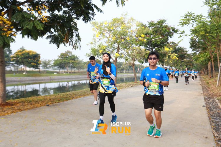 Race photo from ISOPlus Run 2024 Jakarta
