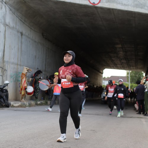 Race photo from KEDIRI HALF MARATHON 2026