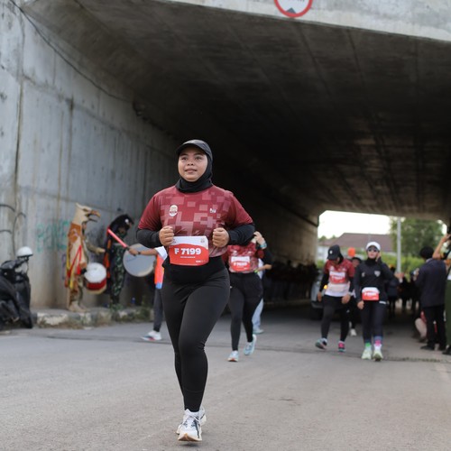Race photo from KEDIRI HALF MARATHON 2026