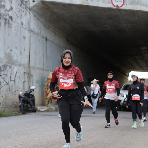 Race photo from KEDIRI HALF MARATHON 2026