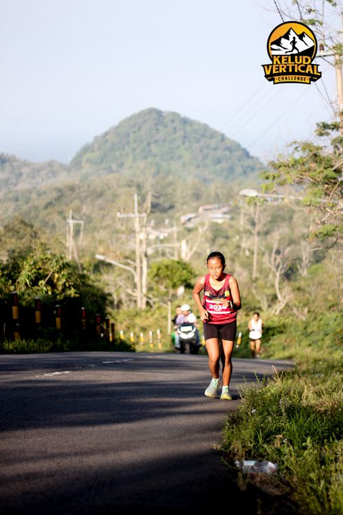 Race photo from Kelud Vertical Challenge 2024