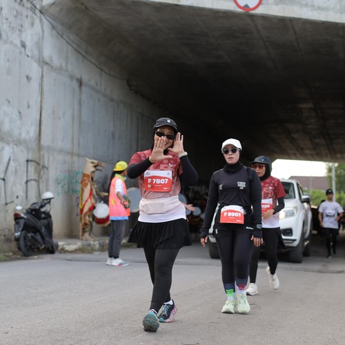 Race photo from KEDIRI HALF MARATHON 2026