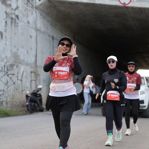 Race photo from KEDIRI HALF MARATHON 2026