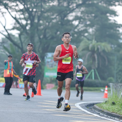 Race photo from BOGORUN 2026