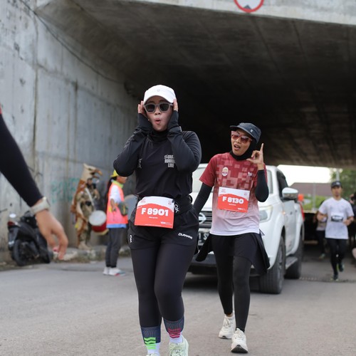 Race photo from KEDIRI HALF MARATHON 2026