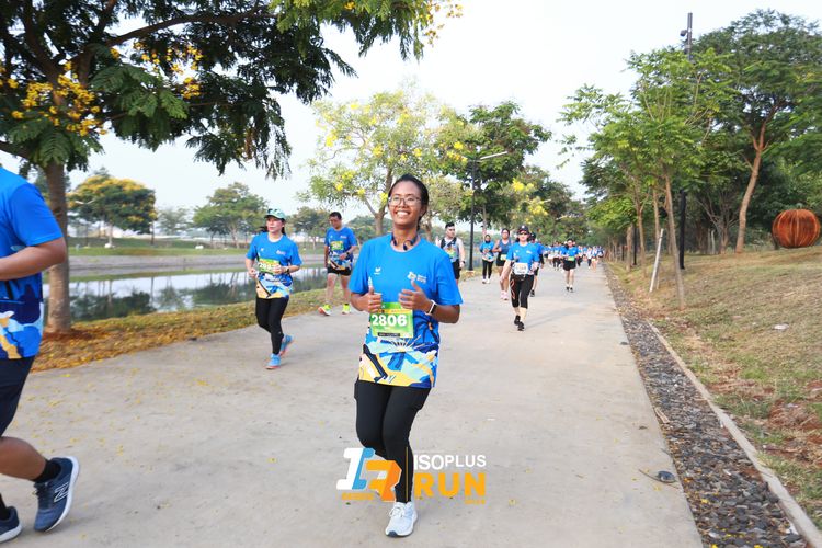Race photo from ISOPlus Run 2024 Jakarta