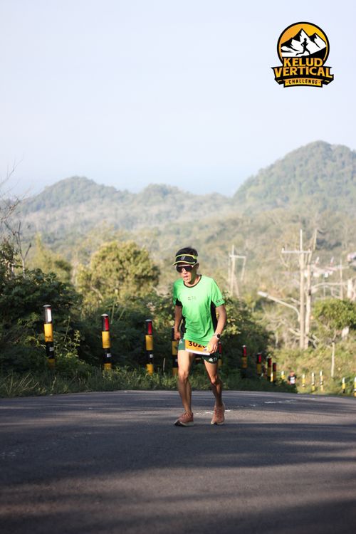Race photo from Kelud Vertical Challenge 2024