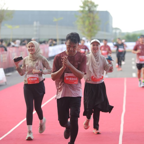 Race photo from KEDIRI HALF MARATHON 2026