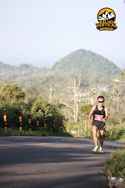 Race photo from Kelud Vertical Challenge 2024
