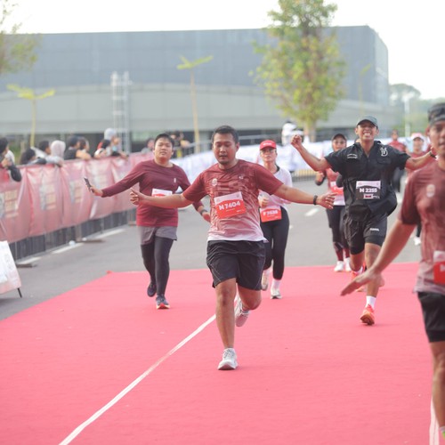 Race photo from KEDIRI HALF MARATHON 2026