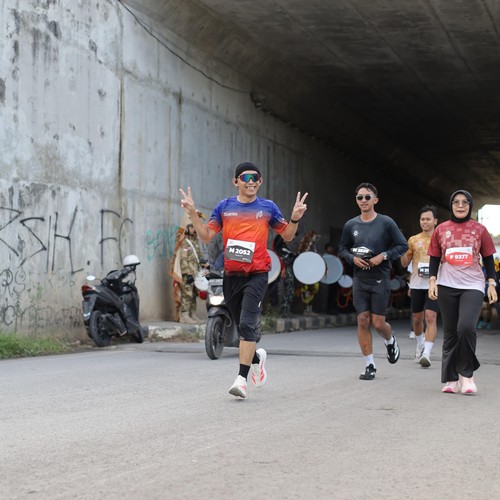 Race photo from KEDIRI HALF MARATHON 2026