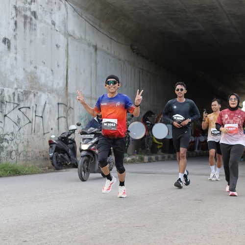 Race photo from KEDIRI HALF MARATHON 2026