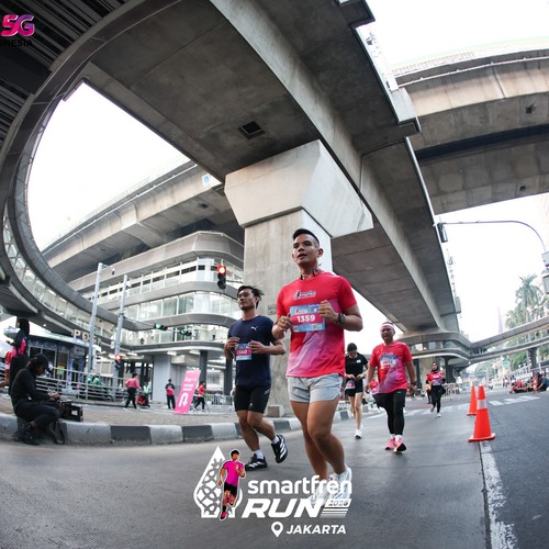 Race photo from SMARTFREN RUN 2026