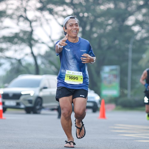 Race photo from BOGORUN 2026