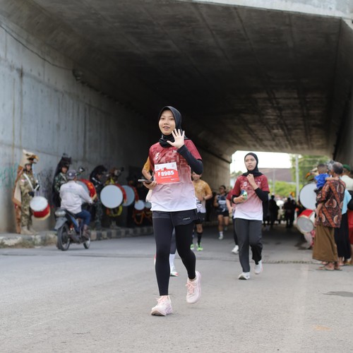 Race photo from KEDIRI HALF MARATHON 2026