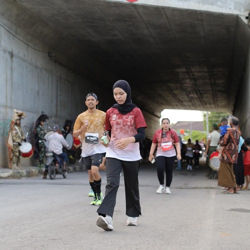 Race photo from KEDIRI HALF MARATHON 2026