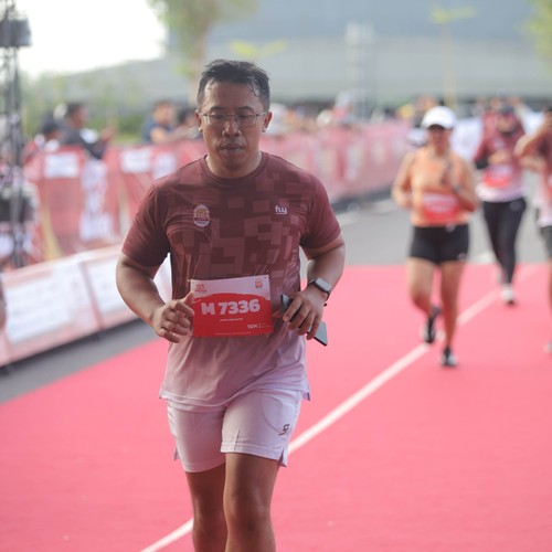 Race photo from KEDIRI HALF MARATHON 2026