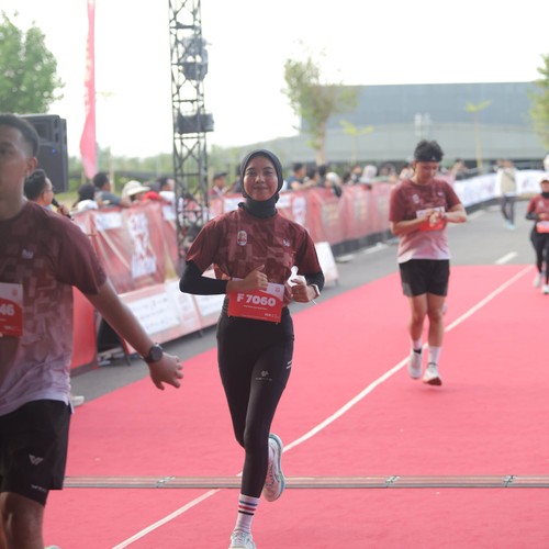 Race photo from KEDIRI HALF MARATHON 2026