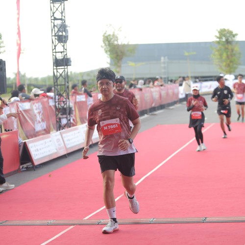 Race photo from KEDIRI HALF MARATHON 2026