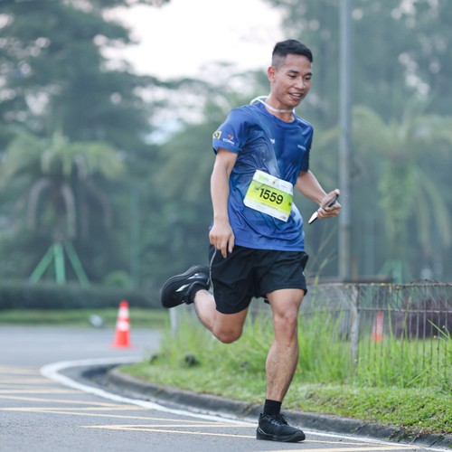 Race photo from BOGORUN 2026