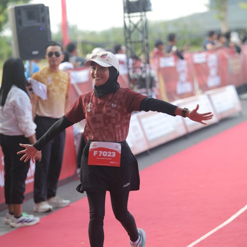 Race photo from KEDIRI HALF MARATHON 2026