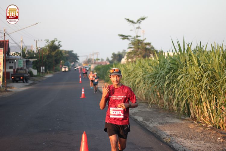 Race photo from Kediri Half Marathon 2024
