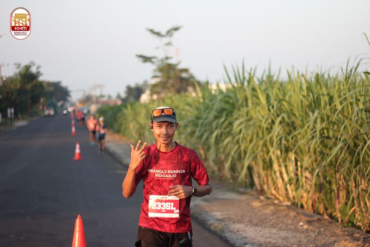 Race photo from Kediri Half Marathon 2024