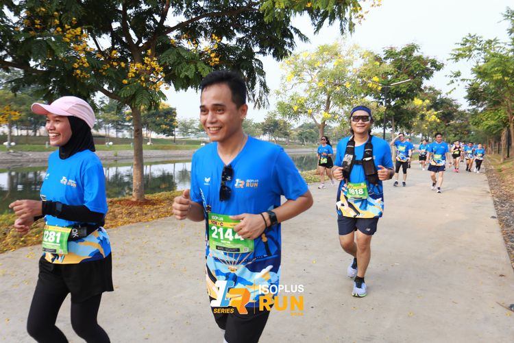Race photo from ISOPlus Run 2024 Jakarta